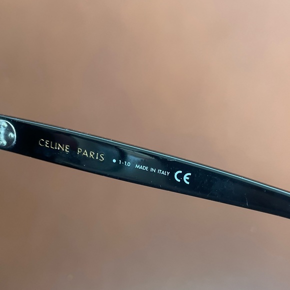 Celine 61mm Gradient Square Sunglasses in Black, oversized main image 6